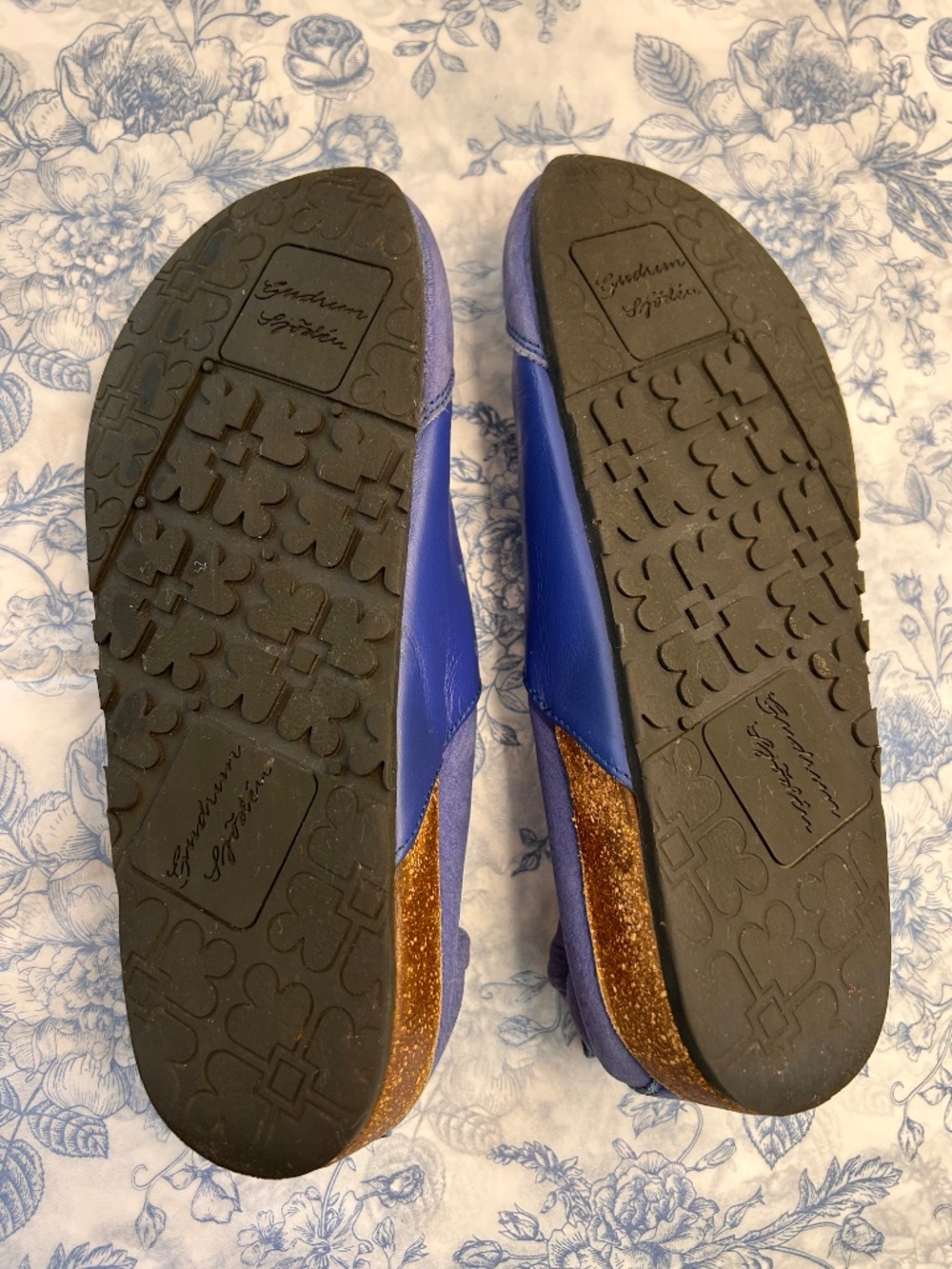 Gudrun Sjöden leather/cork shoes, size 7 - Picture 5 of 8